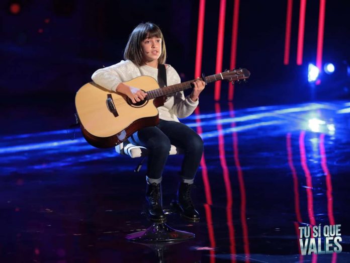 Tu si que vales, Ludovica Leonardi, bimba di 10 anni, canta e suona la chitarra | Video Witty Tv Tu si que vales Ludovica
