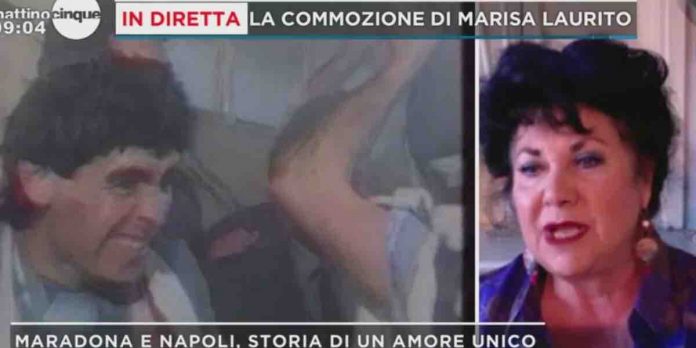 Morte Maradona, il ricordo di Marisa Laurito, Bruno Pizzul e De Magistris a Mattino 5 | Video Mediaset Marisa Laurito ricorda Maradona