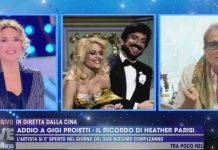 Omaggio Gigi Proietti a Live Non è la D’Urso: il ricordo di Heather Parisi e Nadia Rinaldi | Video Mediaset Omaggio Gigi Proietti a Live Non è la D'Urso