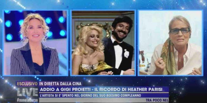 Omaggio Gigi Proietti a Live Non è la D’Urso: il ricordo di Heather Parisi e Nadia Rinaldi | Video Mediaset Omaggio Gigi Proietti a Live Non è la D'Urso