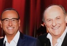 Gerry Scotti e Carlo Conti, Doppia intervista: “Il Covid ha rafforzato l’amicizia” scotti e conti