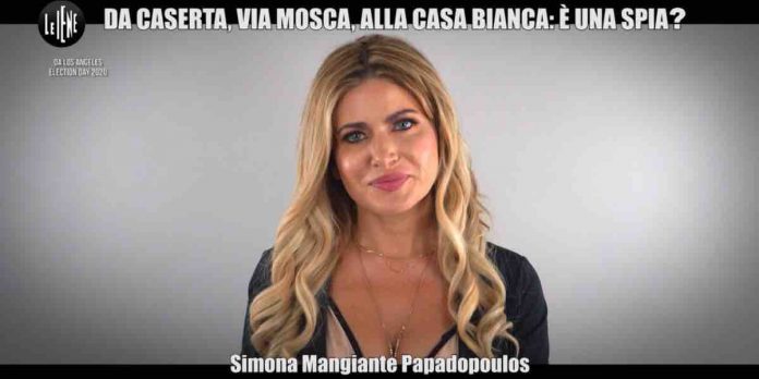 Le Iene, Election Day 2020: parla Simona Mangiante Papadopoulos, moglie del consigliere di Trump | Video Mediaset Simona Mangiante Papadopoulos a Le Iene
