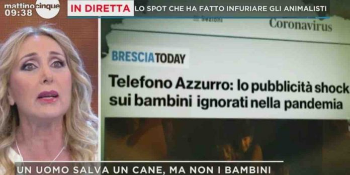 Mattino 5, lo spot di Telefono Azzurro fa discutere: ecco perchè | Video Mediaset spot telefono azzurro mattino 5