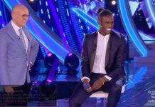 Enock Barwuah in studio dopo l’eliminazione al Grande Fratello Vip | Video Mediaset Enock in studio