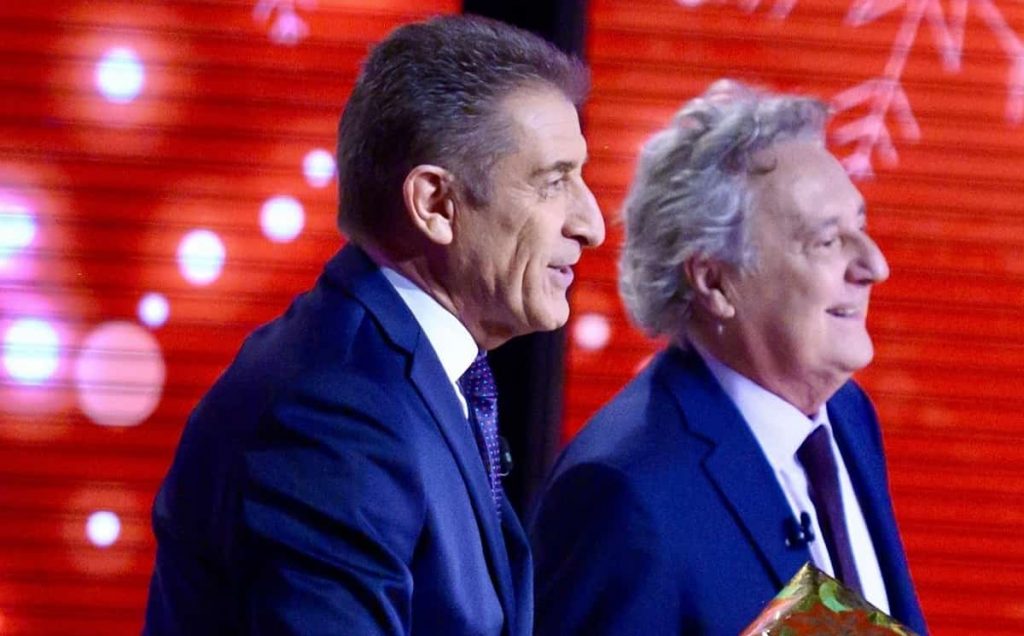 Ezio Greggio ed Enzo Iacchetti a Verissimo