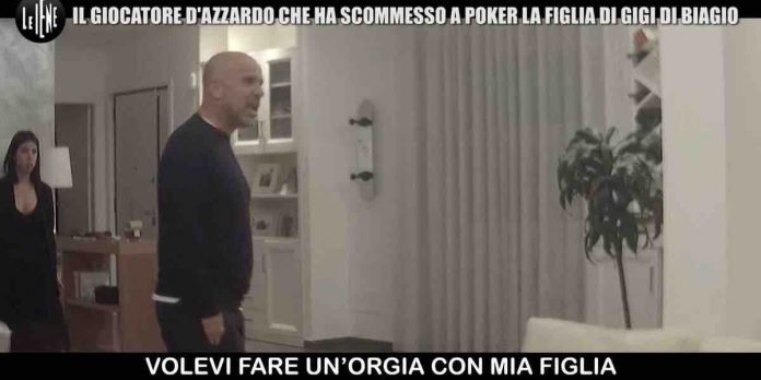 Scherzo Luigi di Biagio a Le Iene: la figlia Beatrice “posta in gioco” di una partita a poker | Video Mediaset scherzo gigi di Biagio a le iene