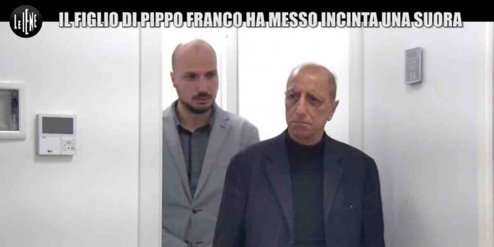 Scherzo Pippo Franco a Le Iene: l’attore diventa nonno? Bebè in arrivo da una suora, ma… | Video Mediaset scherzo Pippo Franco a le iene