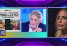 GF Vip, Stefania Orlando in lacrime per le dichiarazioni di Andrea Roncato | Video Mediaset Roncato accuse Orlando