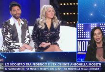 Antonella Mosetti e Federico Fashion Style a Live Non è la D’Urso: “basta litigare” | Video Mediaset Antonella Mosetti e Federico Fashion Style
