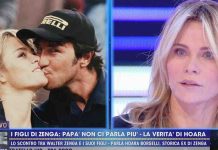 Hoara Borselli a Live Non è la D’Urso: “difendo Walter Zenga. Sono testimone di un difficile rapporto di separazione” | Video Mediaset Hoara Borselli su Walter Zenga
