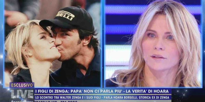 Hoara Borselli a Live Non è la D’Urso: “difendo Walter Zenga. Sono testimone di un difficile rapporto di separazione” | Video Mediaset Hoara Borselli su Walter Zenga