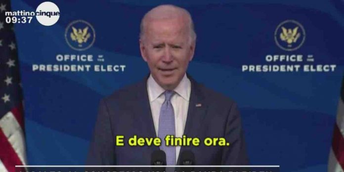 Mattino 5, Assalto al Parlamento americano a Washington: le parole di Biden e Trump | Video Mediaset Mattino 5, Assalto Parlamento americano a Washington