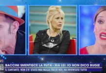 Francesco Baccini e Guenda Goria, il confronto a Live Non è la D’Urso | Video Mediaset Baccini e Guenda Goria