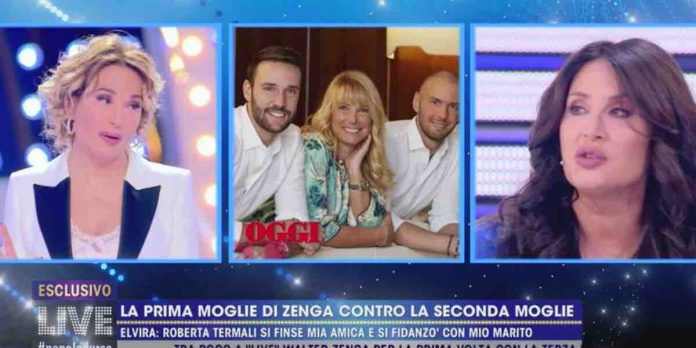 Live Non è la D’Urso: Elvira ex moglie Zenga: “Roberta Termali si finse mia amica e si fidanzò con mio marito” | Video Mediaset Elvira prima moglie Walter Zenga