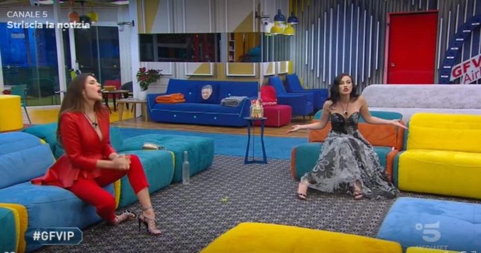 Scontro tra Dayane Mello e Rosalinda Cannavò: è lite al GF Vip tra le due ex amiche | Video Mediaset Rosalinda e Dayane