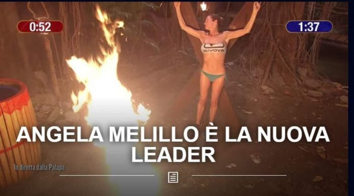 Isola dei Famosi 2021, prova leader con il fuoco, vince Angela Melillo | Video Mediaset Prova Leader