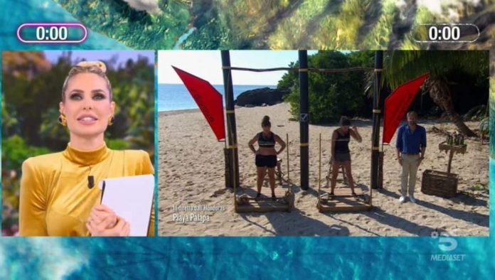 Isola dei Famosi 2021, il duello tra Elisa Isoardi e Valentina Persia | Video Mediaset prova ricompensa