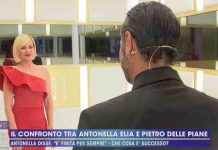 Live Non è la D’Urso, Antonella Elia e Pietro Delle Piane confronto in ascensore: “è il mio amante” | Video Mediaset Antonella Elia e Pietro delle Piane a Live