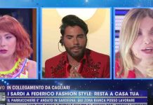 Live Non è la D’Urso, Federico Fashion Style è in Sardegna: fuggito dalla zona rossa | Video Mediaset Federico Fashion Style