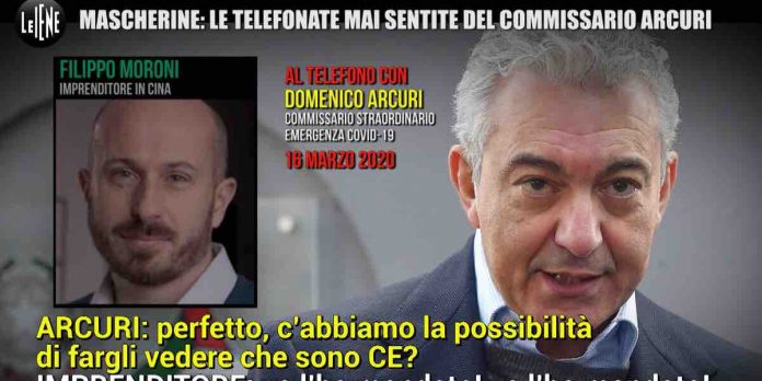 Le Iene, inchiesta mascherine Cina: audio choc di Domenico Arcuri all’imprenditore Filippo Moroni | Video Mediaset Le Iene e il caso delle mascherine