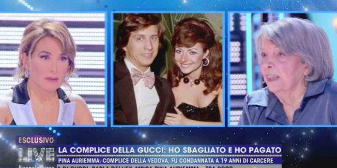 Live Non è la D’Urso, Pina Auriemma sull’omicidio Gucci: “Io e la Reggiani eravamo amiche” | Video Mediaset Pina Auriemma Omicidio Gucci a Live Non è la D'Urso