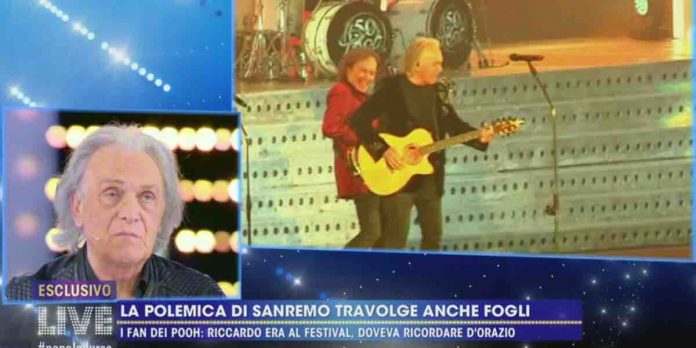 Live Non è la D’Urso, Riccardo Fogli: “Tributo Stefano D’Orazio a Sanremo 2021? L’ho scoperto dopo” | Video Mediaset Riccardo Fogli a Live