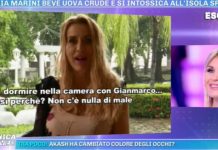 Domenica Live: c’è del tenero fra Valeria Marini e Gianmarco Onestini? | Video Mediaset Domenica Live Valeria Marini