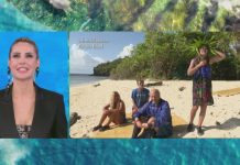 Isola dei Famosi 2021: Ubaldo Lanzo e Fariba Tehrani “promossi” a naufraghi, si uniscono al gruppo | Video Mediaset Promossi a naufraghi