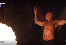 Isola dei Famosi 2021: prova Leader con il fuoco, vince Roberto Ciufoli | Video Mediaset Prova leader vince Ciufoli