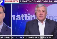 Mattino 5, Antonio Tajani sullo stop vaccino Johnson & Johnson: “non vorrei ci fossero delle guerre commerciali” | Video Mediaset Antonio Tajani a Mattino 5