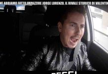 Scherzo Jorge Lorenzo a Le Iene