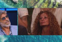 Isola dei Famosi 2021: Brando Giorgi in studio asfalta Valentina Persia e Angela Melillo | Video Mediaset Brando Giorgi vs Valentina e Angela