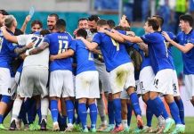 Ascolti tv 26 giugno 2021: Europei 2021 Italia-Austria (61.1%), Grand Hotel – Intrighi e passioni (4.9%) | Dati Auditel Ottavi di Finale europei 2021