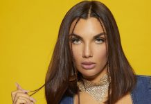 Elettra Lamborghini arricchisce il museo delle cere di Amsterdam: la somiglianza con la statua di cera è impressionante Elettra Lamborghini