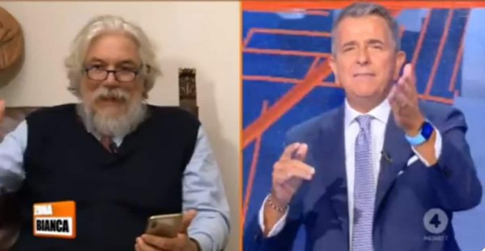 Confronto accesissimo a Zona Bianca tra Brindisi e il prof. Meluzzi | Video Mediaset Meluzzi - Brindisi, Zona Bianca