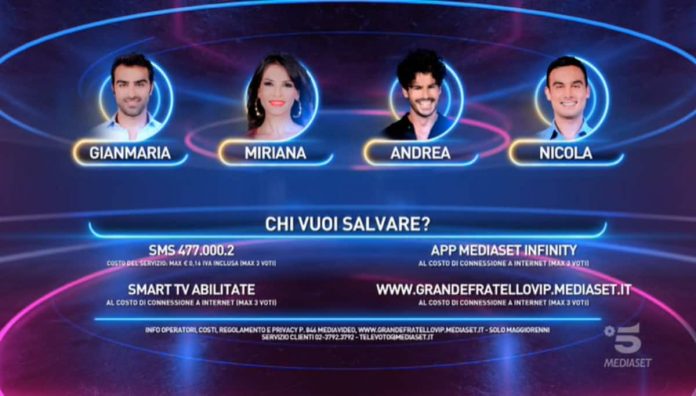Grande Fratello Vip: i nominati della settimana e le nomination di ieri sera, 24 settembre | Video Mediaset Nominati e nomination