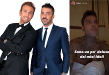 Pio e Amedeo mandano una frecciatina a Fedez in diretta ai Seat Music Awards 2021: la risposta video del rapper Pio e Amedeo Fedez Seat Music Awards 2021