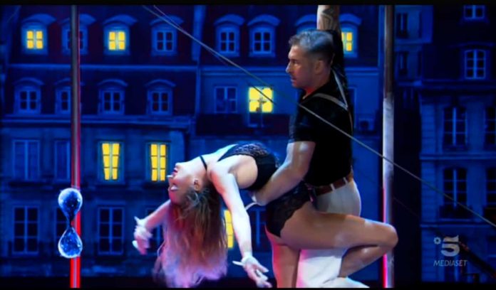 Tu si que Vales, il duo Rokashkovs: l’emozionante tango al trapezio | Video Witty Tv Tu si que vales duo Rokashkovs