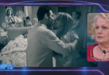 GF Vip, Katia Ricciarelli non approva il bacio a stampo di Nicola e Miriana | Video Mediaset Katia arrabbiata
