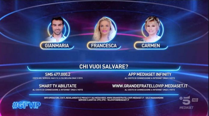 Grande Fratello Vip: i nominati della settimana e le nomination di ieri sera, 29 ottobre | Video Mediaset Nominati e nomination