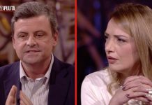 Piazzapulita, scoppia la lite tra Carlo Calenda e Jasmine Cristallo: “È un pippozzo”, “Sia educato!”. Volano insulti | VIDEO Piazzapulita lite carlo calenda jasmine cristallo