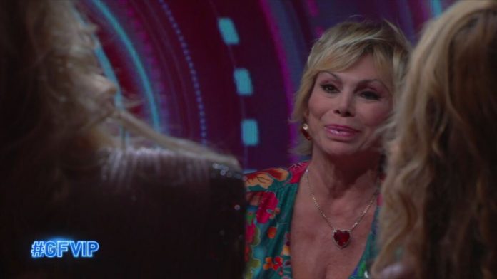 GF Vip, scontro in diretta tra Katia Ricciarelli e Carmen Russo | Video Mediaset Scontro Katia Carmen