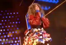 Star in the Star, la vera “identità” dietro la maschera di Loredana Bertè era Syria | Video Mediaset Star in The Star Loredana Bertè Syria