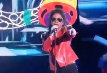 Star in the Star, la vera “identità” dietro la maschera di Michael Jackson era Alexia | Video Mediaset Stra in The Star