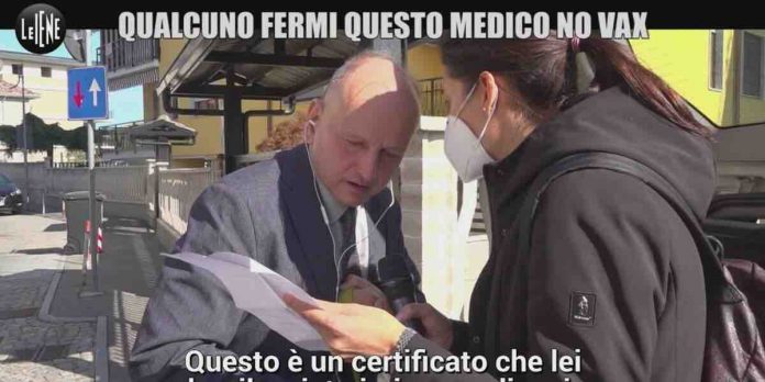 Le Iene, medico no vax rilascia esenzioni non giustificate per vaccino Covid | Video Mediaset medico no vax a Le Iene