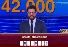 Caduta Libera vinti oggi 42 mila euro: il campione sale a quota 144 mila euro | Video Mediaset Caduta Libera vinti oggi