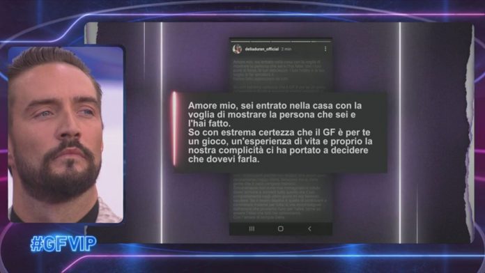 GF Vip, Delia Duran risponde su Instagram al marito Alex Belli: “Sono delusa” | Video Mediaset Delia Duran