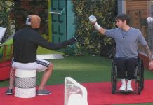 GF Vip, Aldo Montano insegna a Manuel Bortuzzo le basi della difesa nella scherma | Video Mediaset Montano Bortuzzo