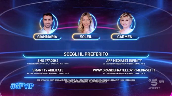 Grande Fratello Vip: i nominati della settimana e le nomination di ieri sera 19 novembre | Video Mediaset Nominati e Nomination