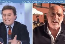 Rissa in tv tra David Parenzo e Paolo Brosio a L’aria che tira su La7 | Video Rissa in tv David Parenzo e Paolo Brosio